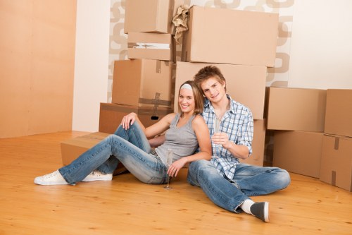 Professional packing team assisting customers in Storage Chelsea