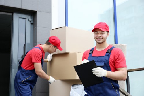 Man and Van storage facility in Chelsea