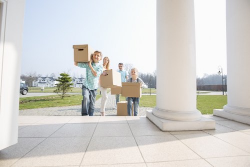 Professional movers assisting with a move in Chelsea