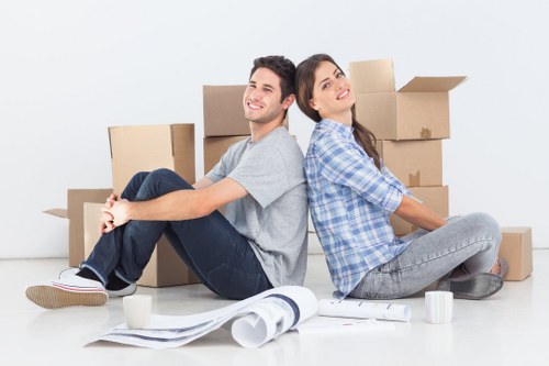 Eco-friendly moving practices with reusable packing materials